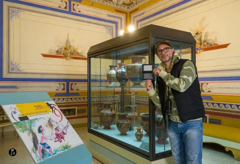 Affreschi antichi — Museo storico — fotografia professionale Paolo Zuchegna